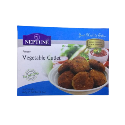 Buy Neptune Frozen Veg Cutlets 400G Online