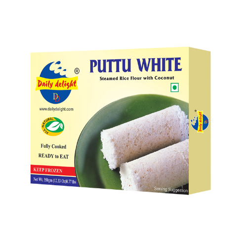 Buy Daily Delight Frozen Puttu White 350g Online