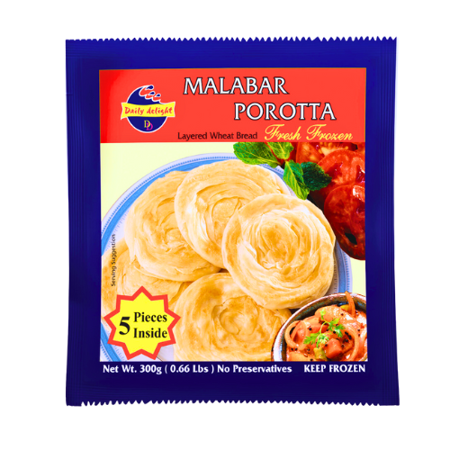 DAILY DELIGHT FROZEN MALABAR PAROTTA 330G