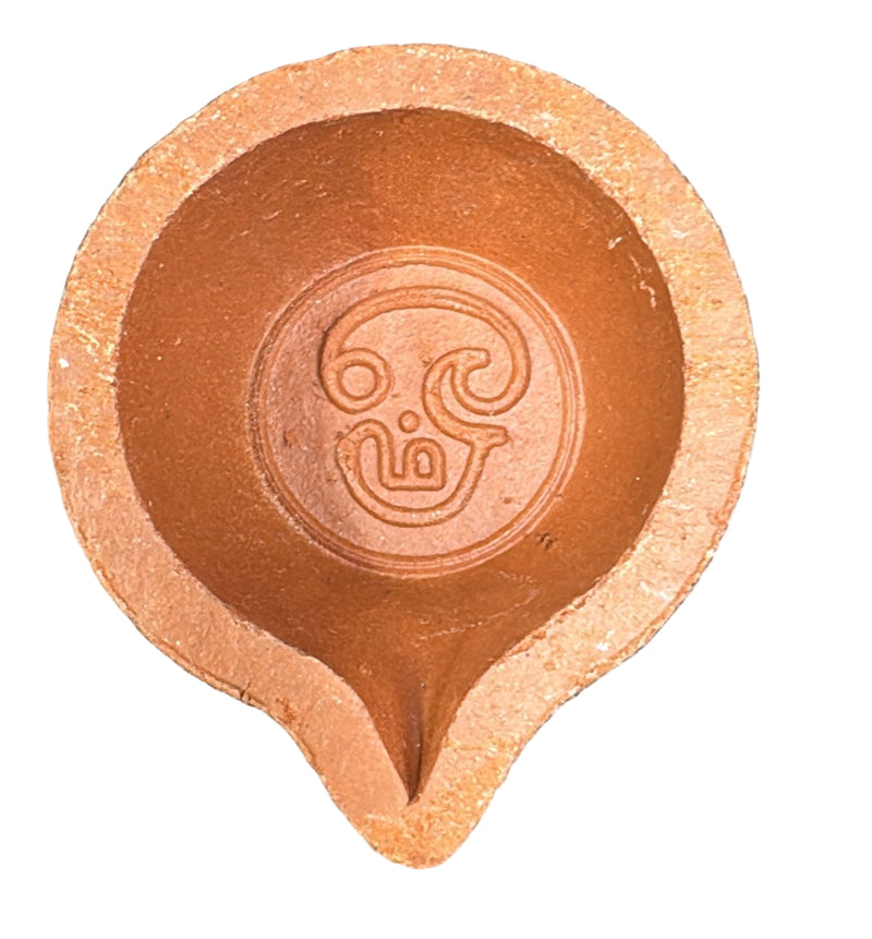 MUD LAMP (AGAL VILAKKU) SINGLE FACE - 1 INCHES