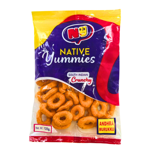 NATIVE YUMMIES ANDHRA MURUKKU 125G