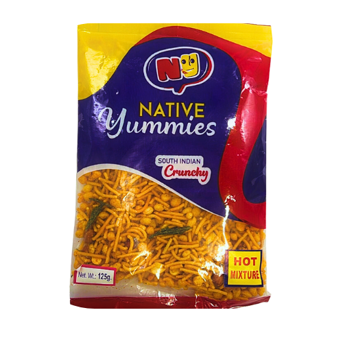 NATIVE YUMMIES HOT MIXTURE 125G