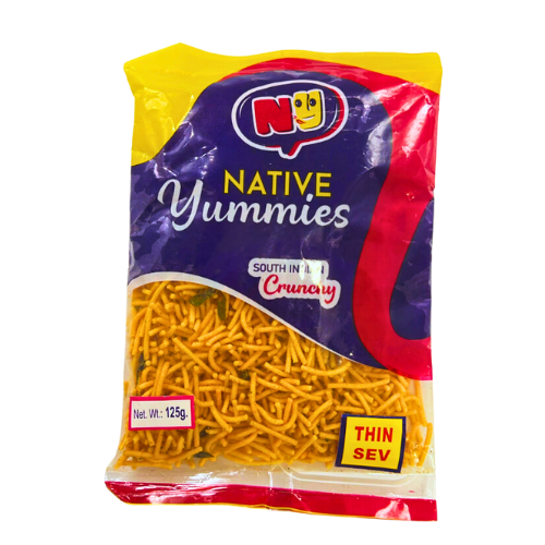 NATIVE YUMMIES THIN SEV 125G