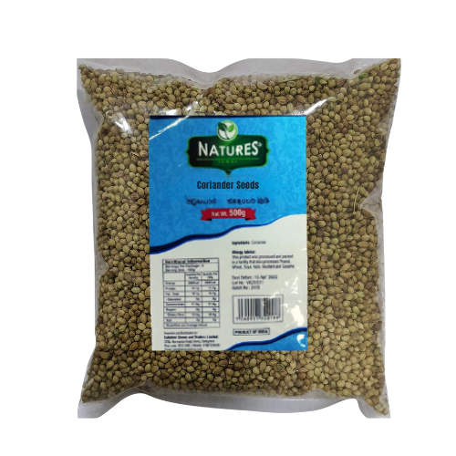 Buy Natures Coriander Seeds 500Gms Online