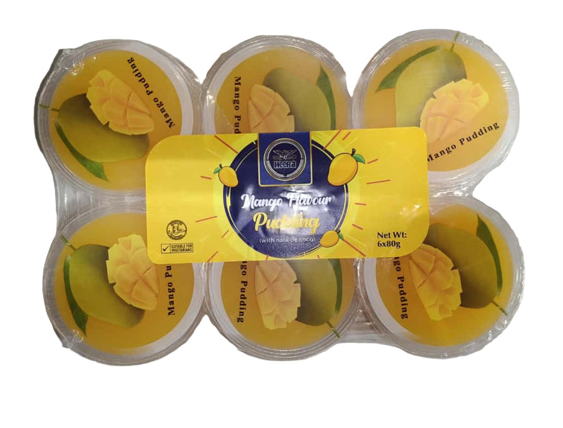 HEERA PUDDINGS MANGO FLAVOUR (6*80G)