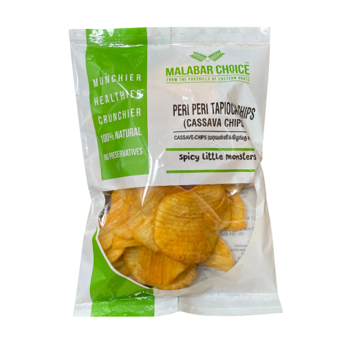 Buy Malabar Choice Periperi Tapioca Chips 135G Online