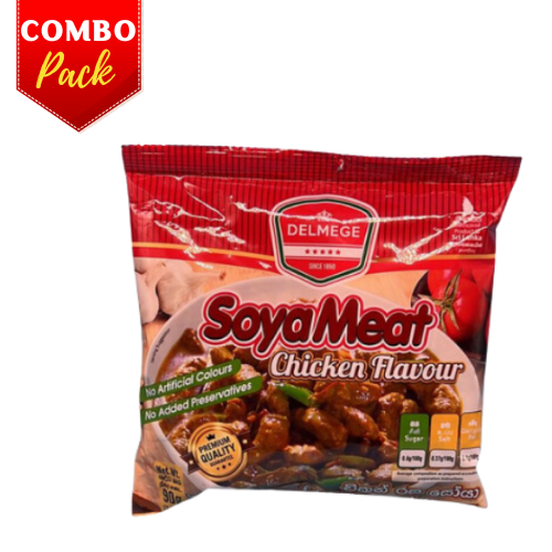 DELMEGE SOYA MEAT CHICKEN FLAVOUR 90G