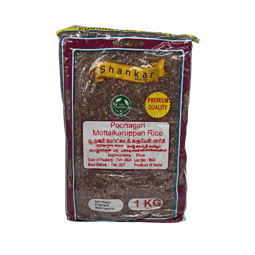 SHANKAR POONAGARI MOTTAKARUPPAN RICE 1KG