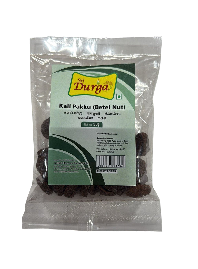 SRI DURGA BETEL NUT (KALI PAKKU) 50G