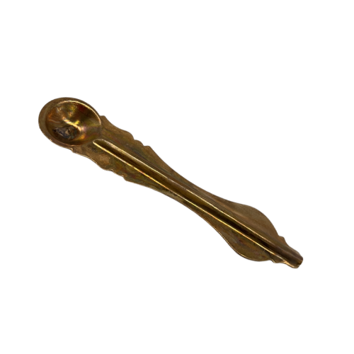 COPPER POOJA SPOON - 4.5 INCHES