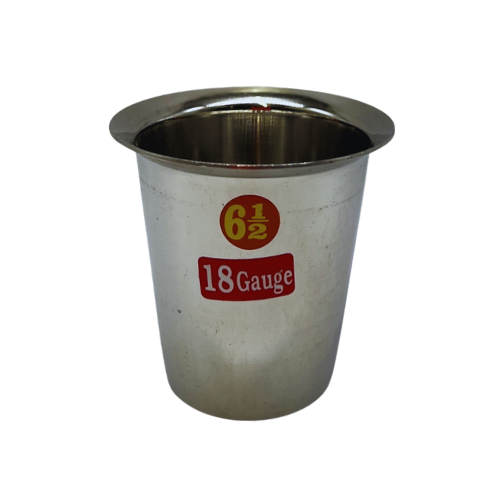 STAINLESS STEEL WATER TUMBLER 18 GAUGE - 6.5 INCHES