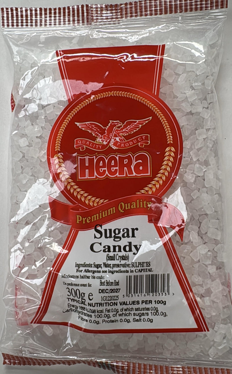 HEERA SUGAR CANDY SMALL CRYSTAL 300G