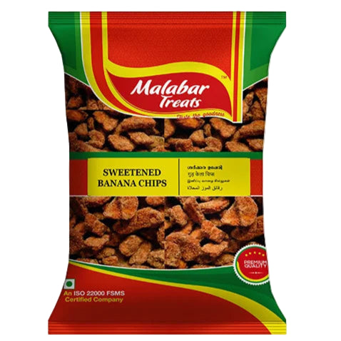 MALABAR TREATS BANANA SWEETENED 200G