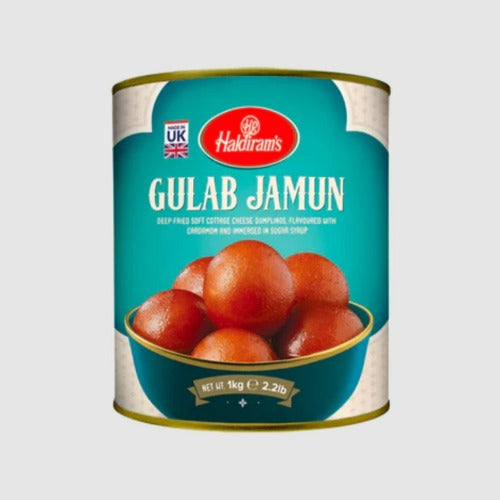 HALDIRAMS GULAB JAMUN TIN 1KG