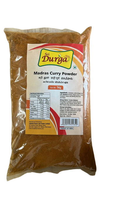 Buy Sri Durga Madras Curry Powder 1kg Online