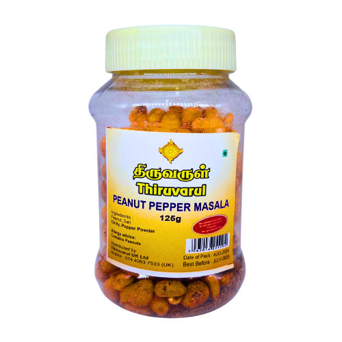 THIRUVARUL PEANUT PEPPER MASALA 125G