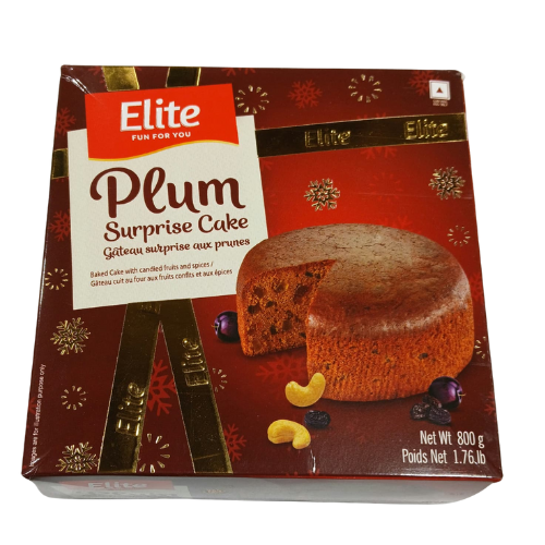 ELITE PLUM SURPRISE CAKE 800G
