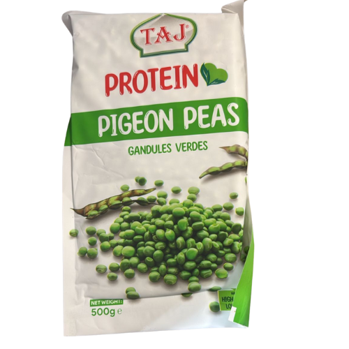 TAJ FROZEN PIGEON PEAS 500G