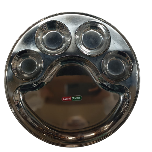 Dining Plate (Eversilver) 4 Partition - 12" Inches