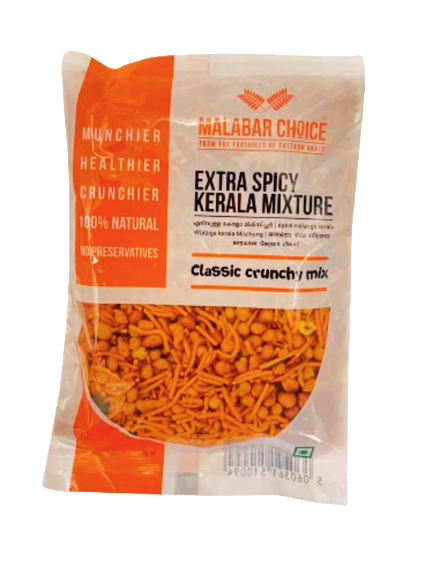 MALABAR CHOICE EXTRA SPICY KERALA MIXTURE 275G