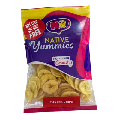 Buy Native Yummies Banana Chips Online from Lakshmi Stores, UK