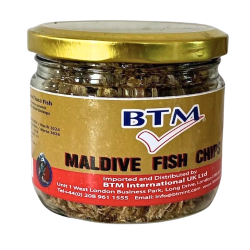 BTM DRIED MALDIVE (TUNA FISH) CHIPS 150G