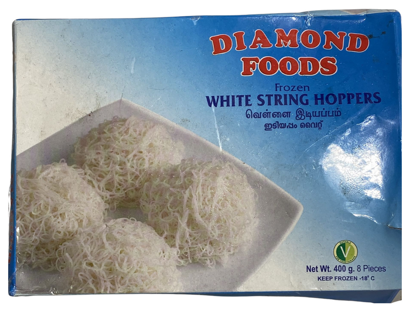 DIAMOND FOODS FROZEN VEG STRING HOPPER WHITE 400G