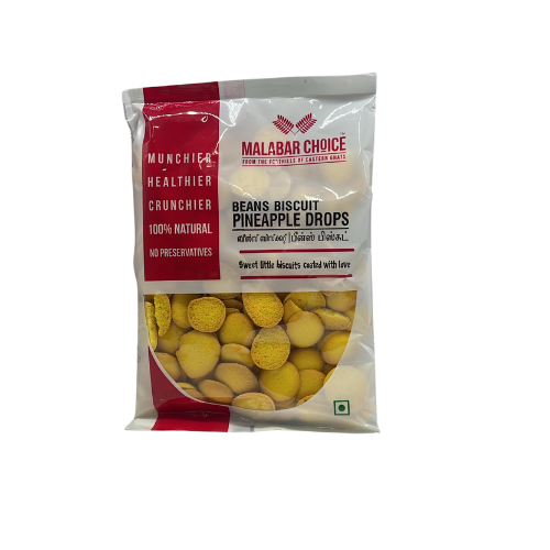 MALABAR CHOICE PINEAPPLE DROPS 150G