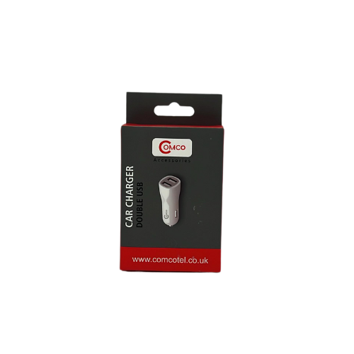 COMCO DOUBLE USB CAR CHARGER