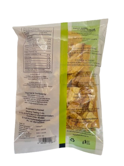 MALABAR CHOICE SWEET BANANA CHIPS (LONG CUT) 150G