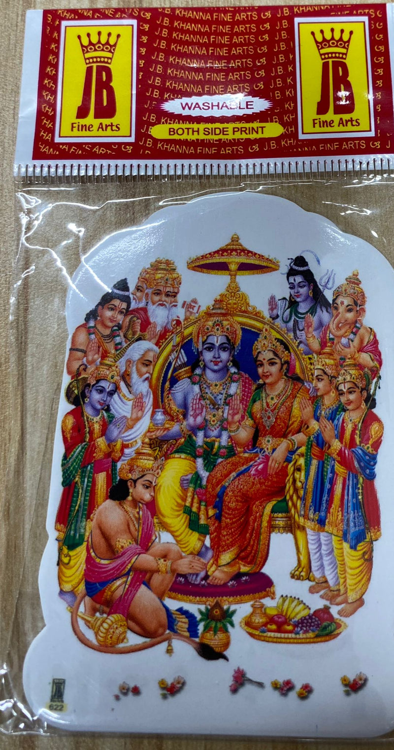 HINDU GOD STIKCER PHOTO 1 PACK