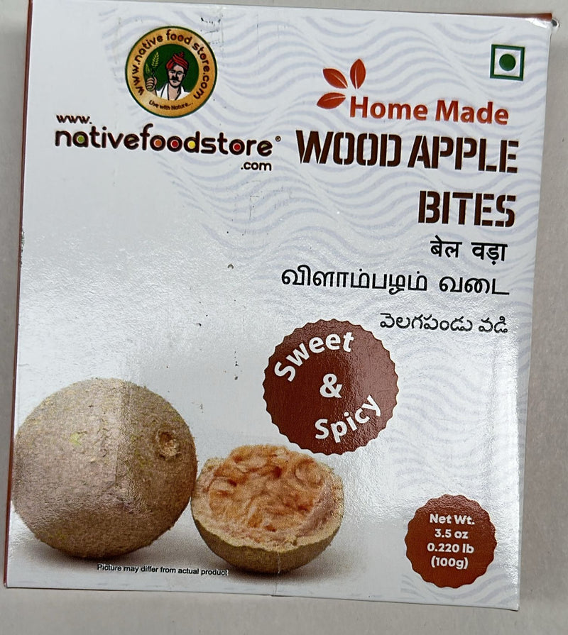 Buy NATIVE FOOD STORE WOODAPPLE BITES 100G Online