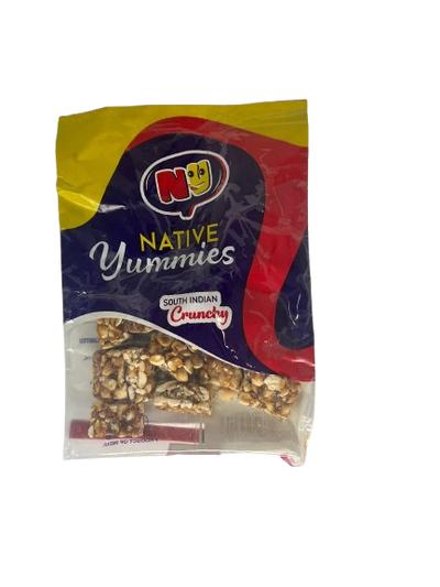 NATIVE YUMMIES PEANUT BAR 100G