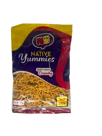 NATIVE YUMMIES THIN SEV 150G