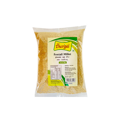 SRI DURGA POLISHED MILLET 1KG -  THINAI (FOXTAIL)