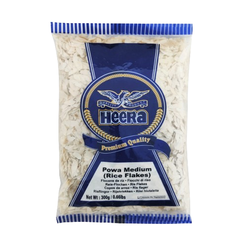 HEERA POWA (WHITE RICE FLAKES) THICK 300G