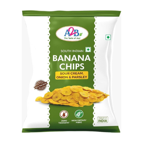 A2B BANANA CHIPS 100G