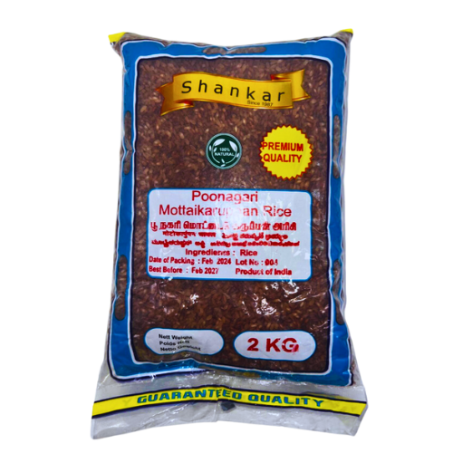 SHANKAR POONAGARI MOTTAKARUPPAN RICE 2KG