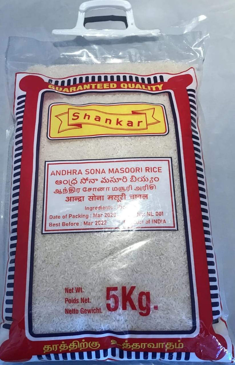 SHANKAR ANDHRA SONA MASOORI RICE 5KG