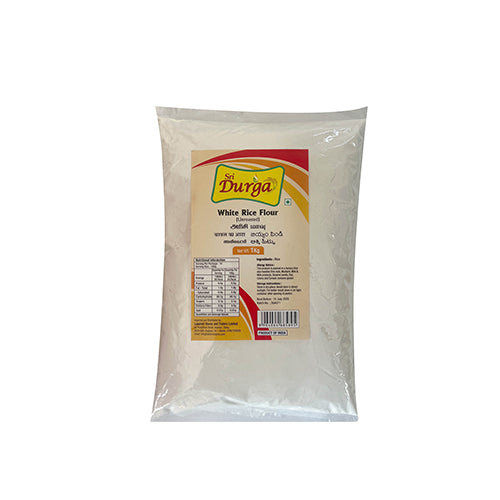 SRI DURGA RICE FLOUR WHITE 1KG - UNROASTED