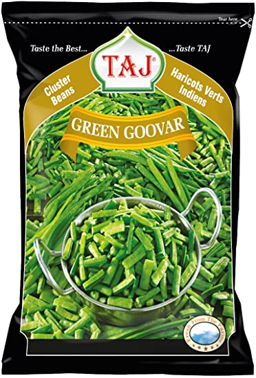 TAJ FROZEN GOOVAR (CLUSTER BEANS) 340G | Lakshmi Stores UK