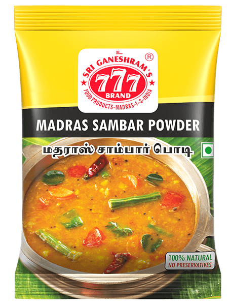 Buy 777 MADRAS SAMBAR POWDER Online in UK