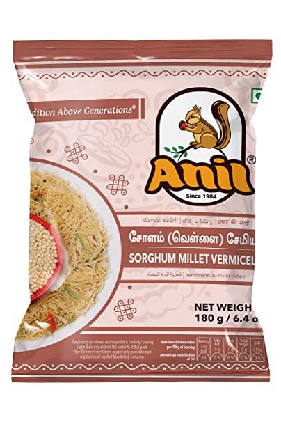 Anil Sorghum Vermicelli 180g – Healthy millet-based vermicelli for cooking.