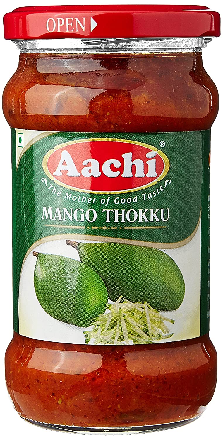 Aachi Mango Thokku Pickle 300g – Spicy South Indian mango pickle.
