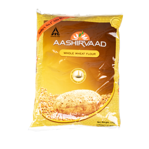 Buy Aashirvaad Whole Wheat Flour Chakki Atta 5kg Online