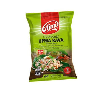 Ajmi Fresh Made Upma Rava 1kg – Premium semolina for tasty South Indian upma.