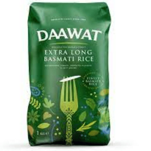 DAAWAT BASMATI RICE 2KG - EXTRA LONG