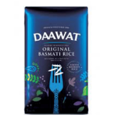 Buy Daawat Basmati Rice 2Kg - Original Online
