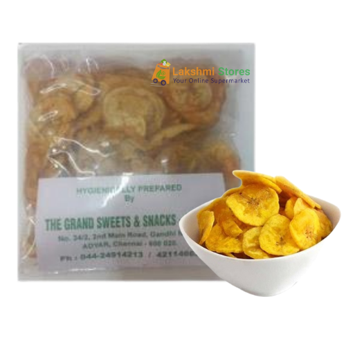 GRAND SWEETS and SNACKS BANANA CHIPS Online, Lakshmi Stores – Lakshmi ...