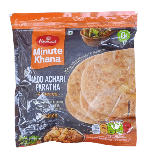 HALDIRAMS FROZEN ALOO ACHORI PARATHA 400G